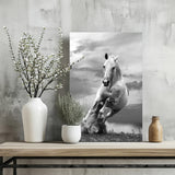 Running Horse Aluminum Print