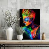 Woman Aluminum Print