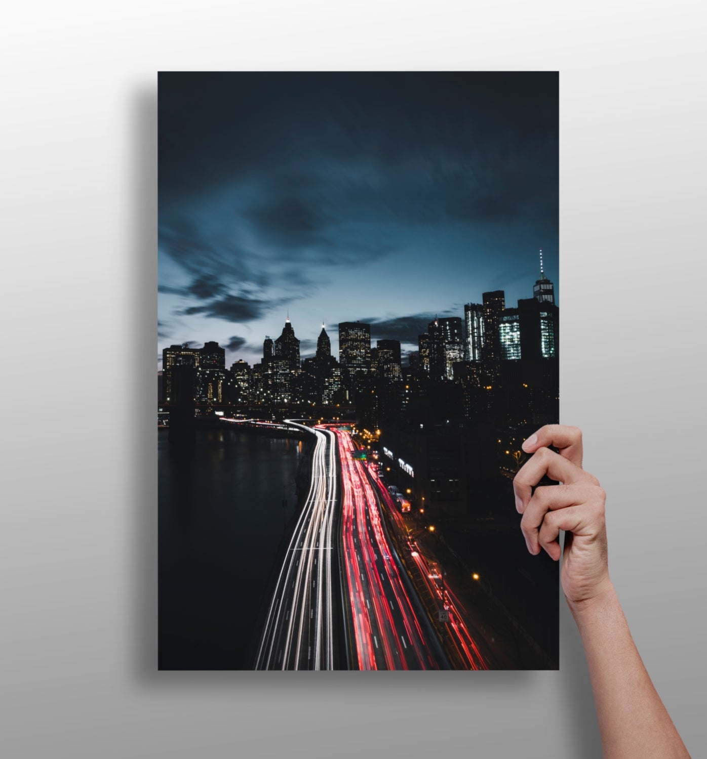 City Aluminum Print