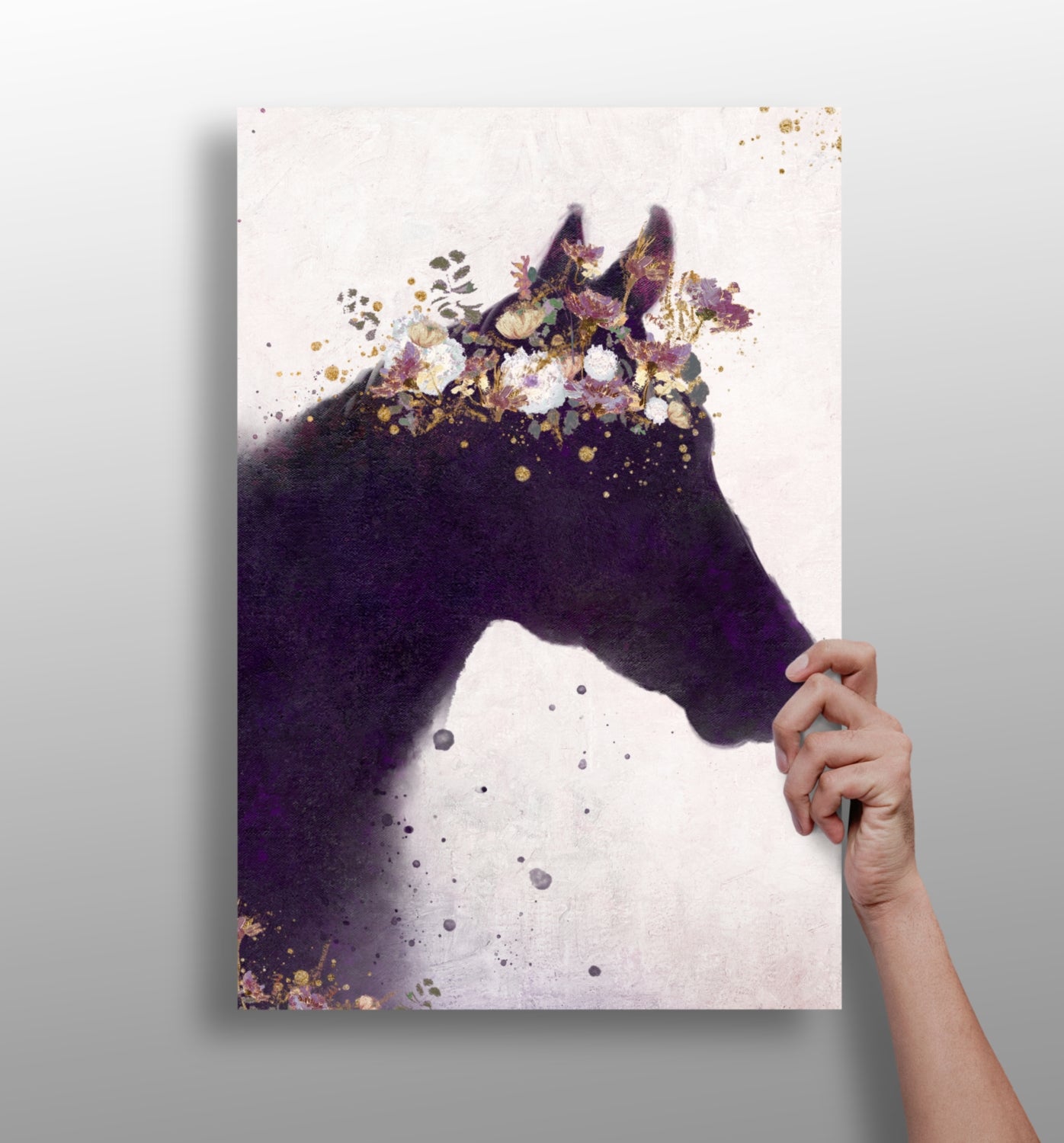 Horse Aluminum Print