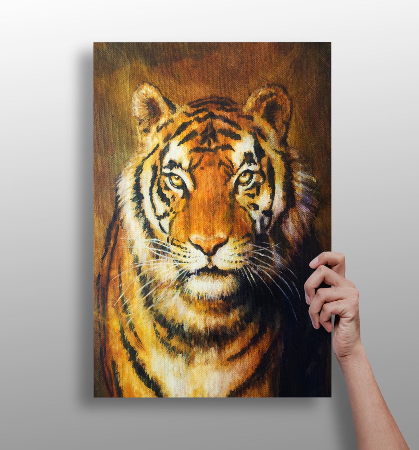 Tiger Aluminum Print