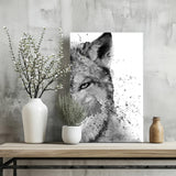 Wolf Aluminum Print