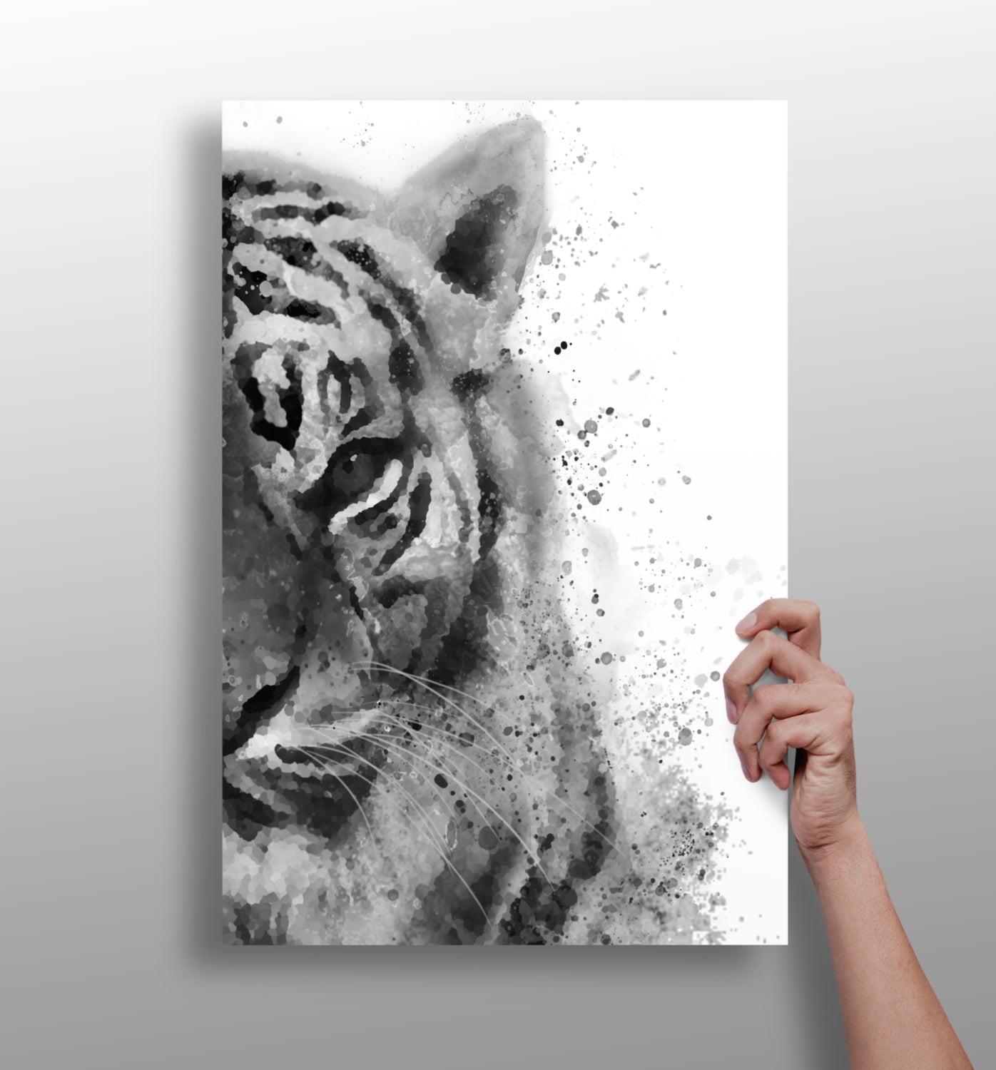 Tiger Aluminum Print