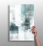 Abstract Aluminum Print