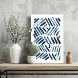 Abstract Lines Aluminum Print