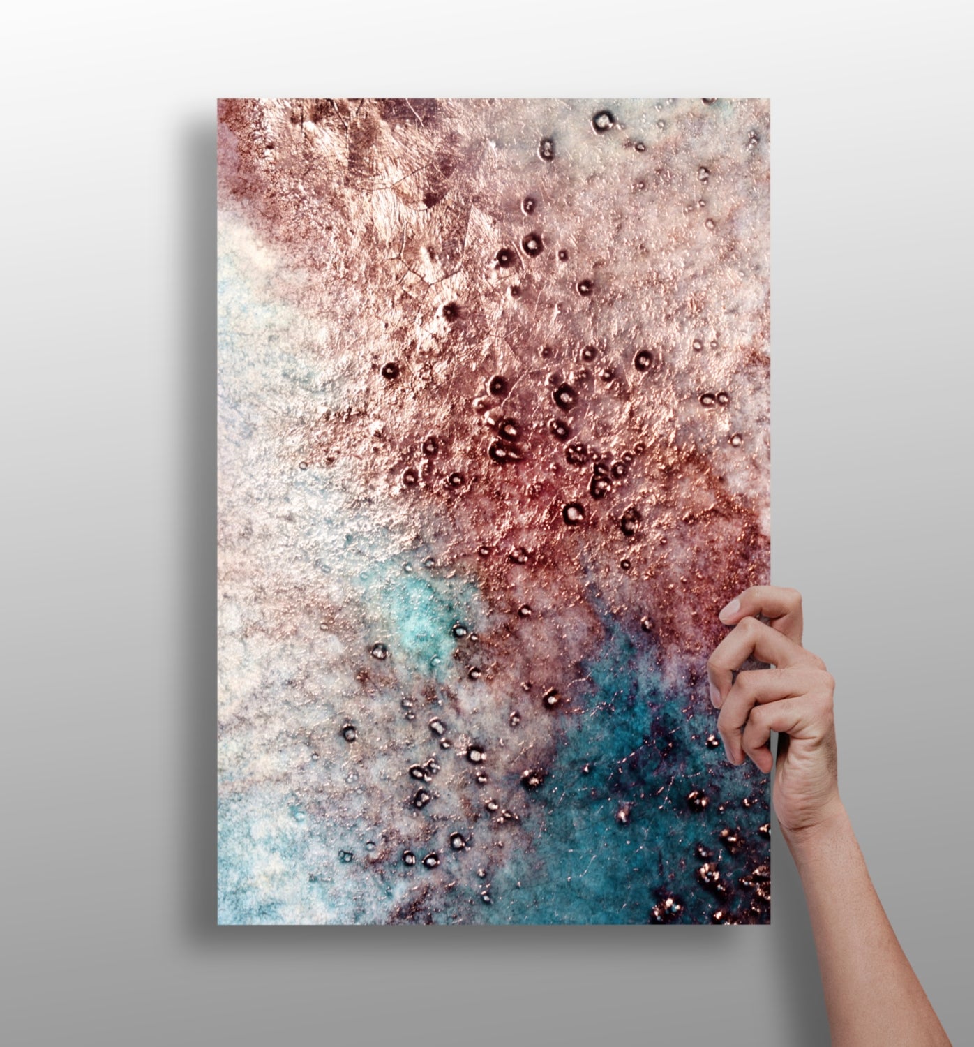 Abstract Aluminum Print