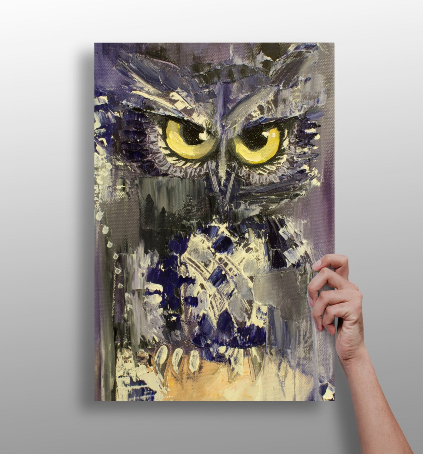 Owl Aluminum Print