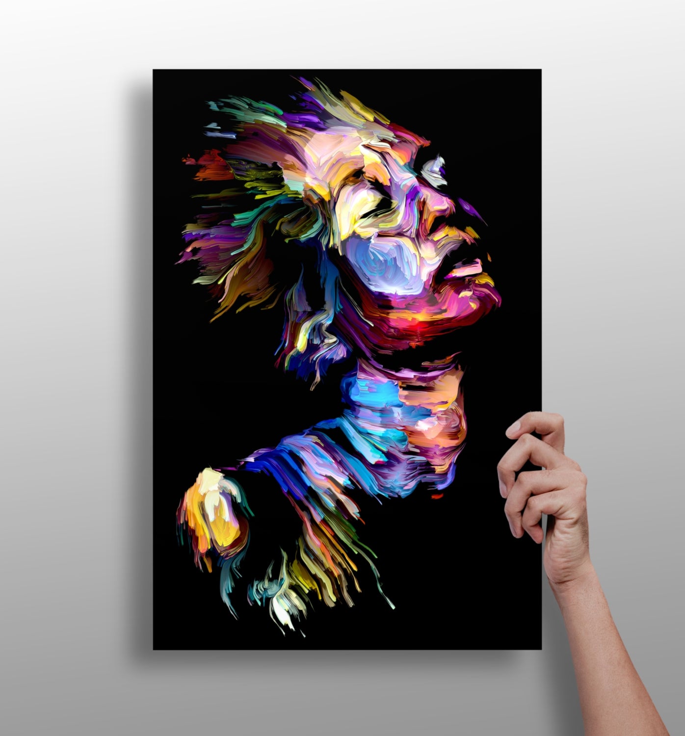 Woman Aluminum Print