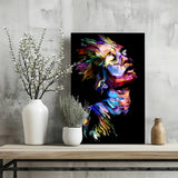 Woman Aluminum Print