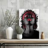 Woman Aluminum Print