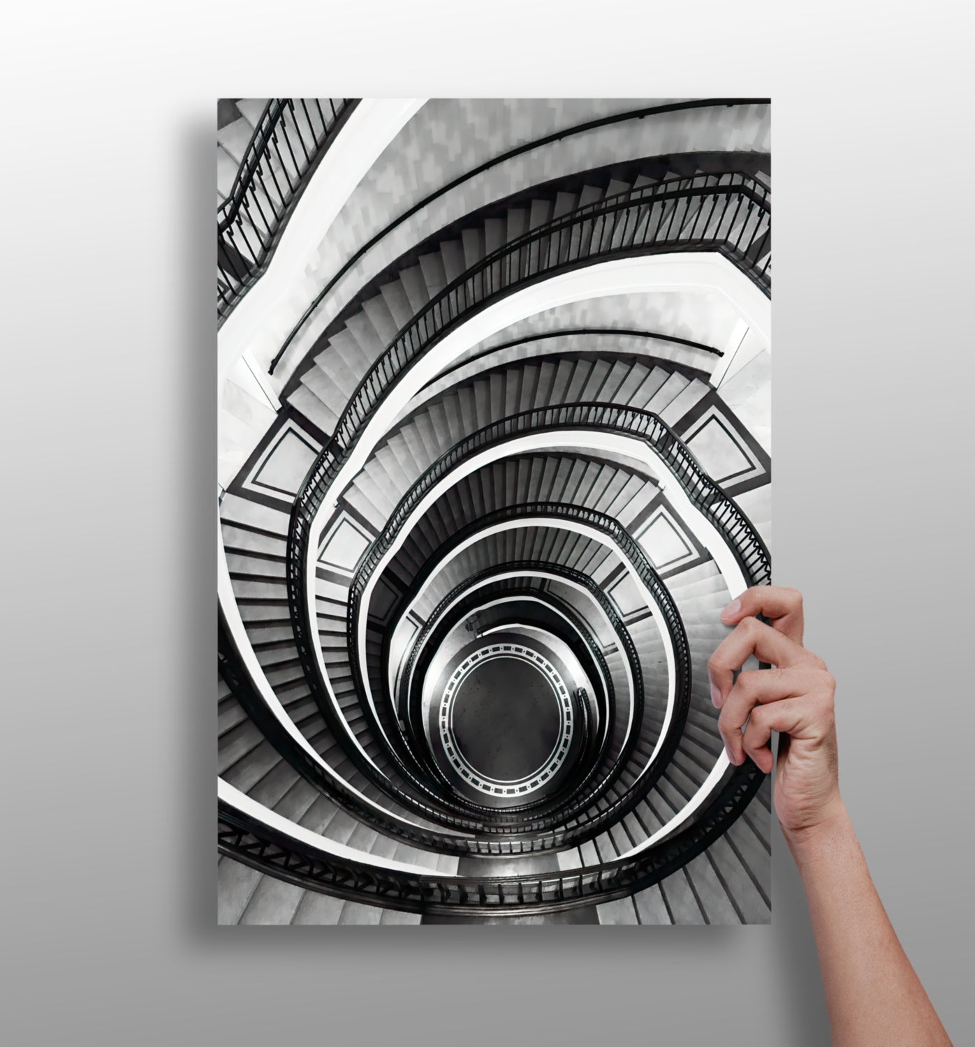 Stairs Aluminum Print