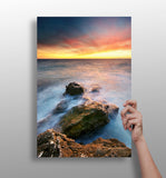 Sunset Lake View Aluminum Print