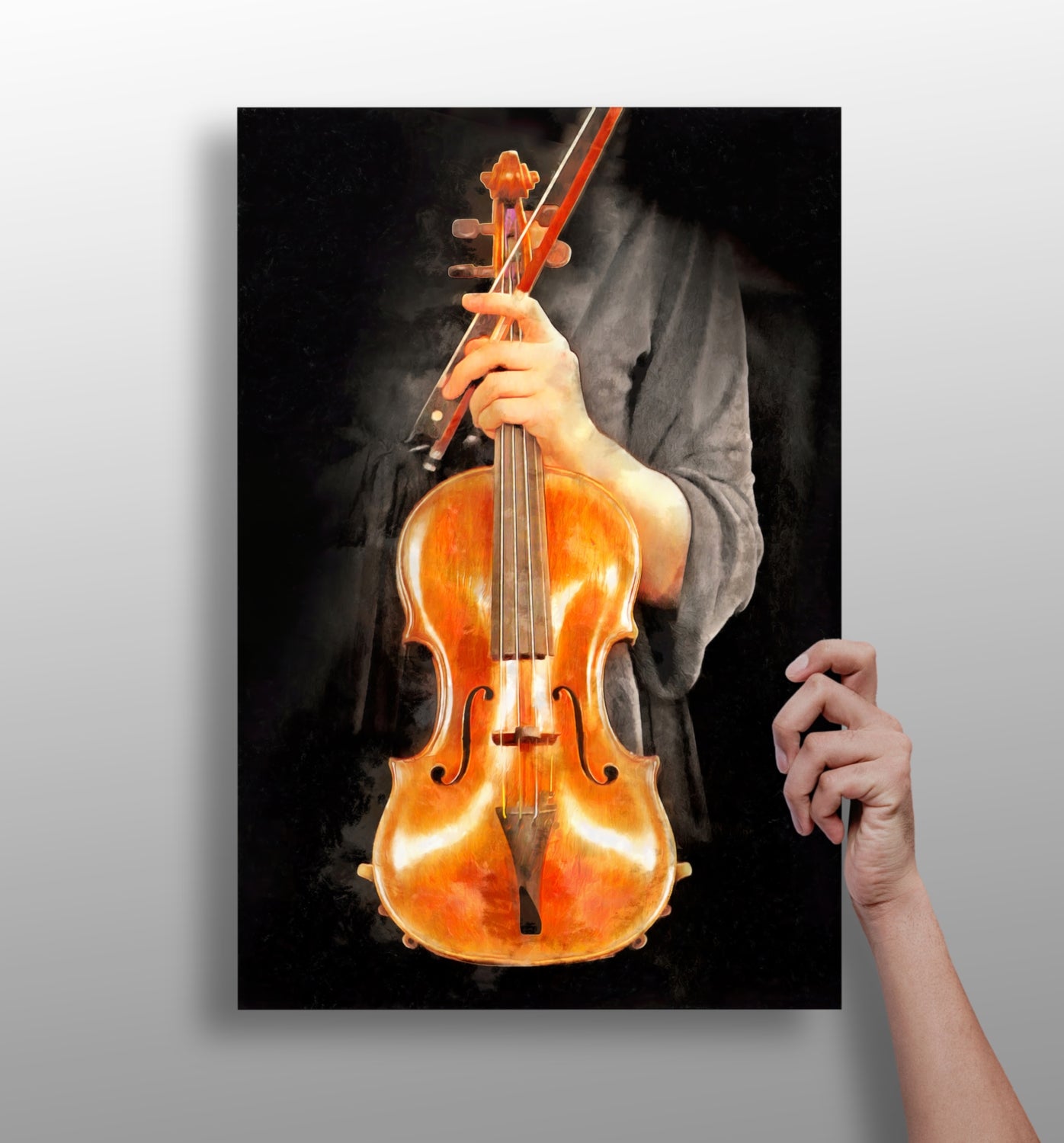 Violine Aluminum Print