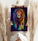 Lion Aluminum Print