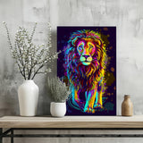 Lion Aluminum Print