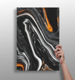 Abstract Marble Pattern V2 Aluminum Print