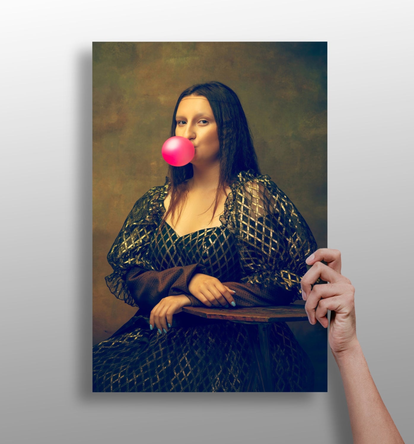 Mona Lisa Aluminum Print