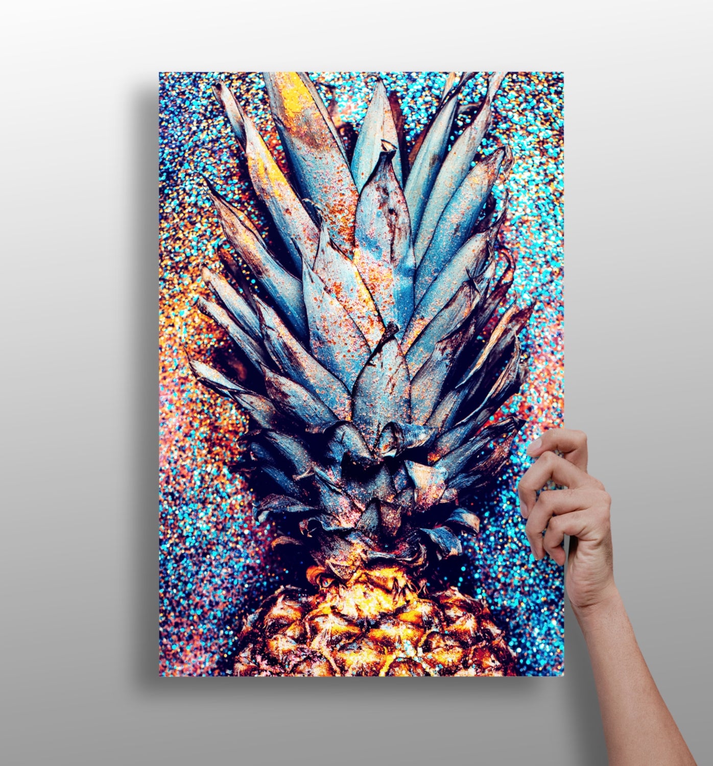 Pineapple Aluminum Print