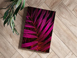 Fuschia Leaf Aluminum Print