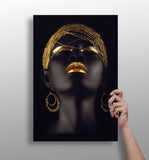 Woman Aluminum Print