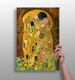 Gustave Klimt Kiss Aluminum Print