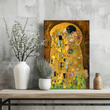 Gustave Klimt Kiss Aluminum Print