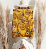 Gustave Klimt Style Aluminum Print