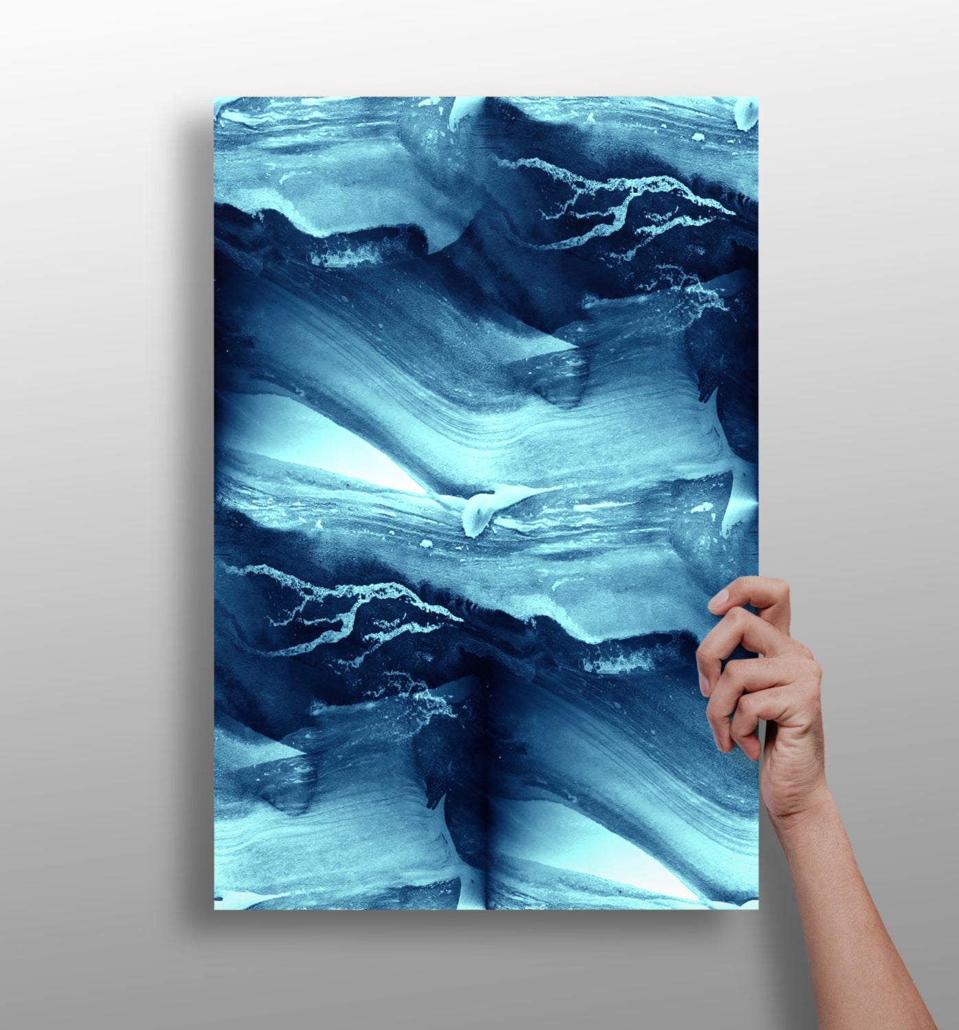 Abstract Shape Aluminum Print