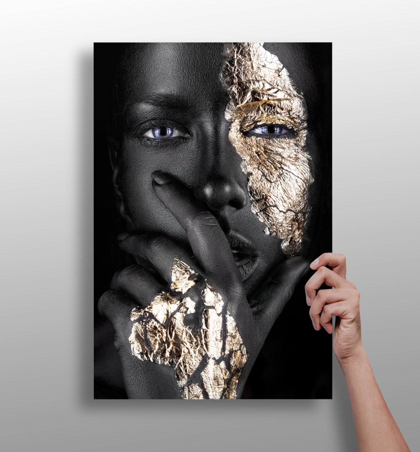 Woman in Fashion Aluminum Print