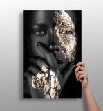 Woman in Fashion Aluminum Print