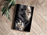 Woman in Fashion Aluminum Print