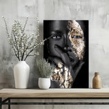 Woman in Fashion Aluminum Print