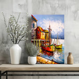 Remote Shores Aluminum Print