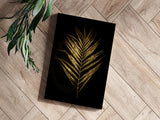 Golden Leaf Aluminum Print