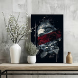 Poseidon Red Aluminum Print