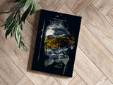 Poseidon Yellow Aluminum Print