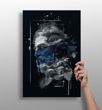 Poseidon Blue Aluminum Print