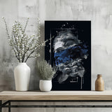 Poseidon Blue Aluminum Print