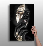 Woman in Fashion Aluminum Print