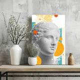 Statue Head Contemporary Aluminum Print