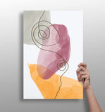 Modern Art Shape V5 Aluminum Print