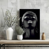 Woman Aluminum Print