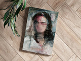 Woman in Silence Aluminum Print