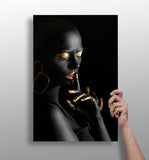 Woman Aluminum Print