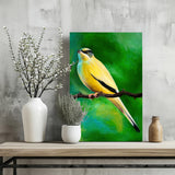 Yellow Bird Aluminum Print