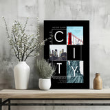 City Aluminum Print