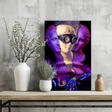 Contemporary Art Statue Aluminum Print