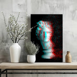 Statue Head Contemporary Aluminum Print