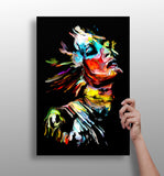 Colorful Portrait V2 Aluminum Print