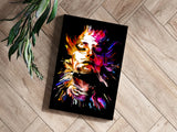 Colorful Portrait V3 Aluminum Print